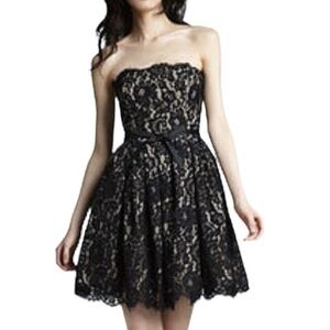 Robert Rodriguez Neiman Marcus Robert Rodriguez Target Strapless Black Lace Fit and Flare Size 8. | Sz: 8 | Color: Black